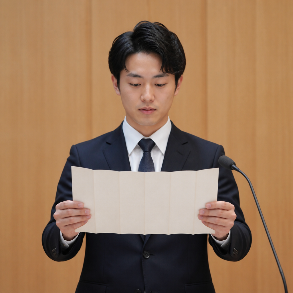 式辞の用紙の正しい持ち方とは何か