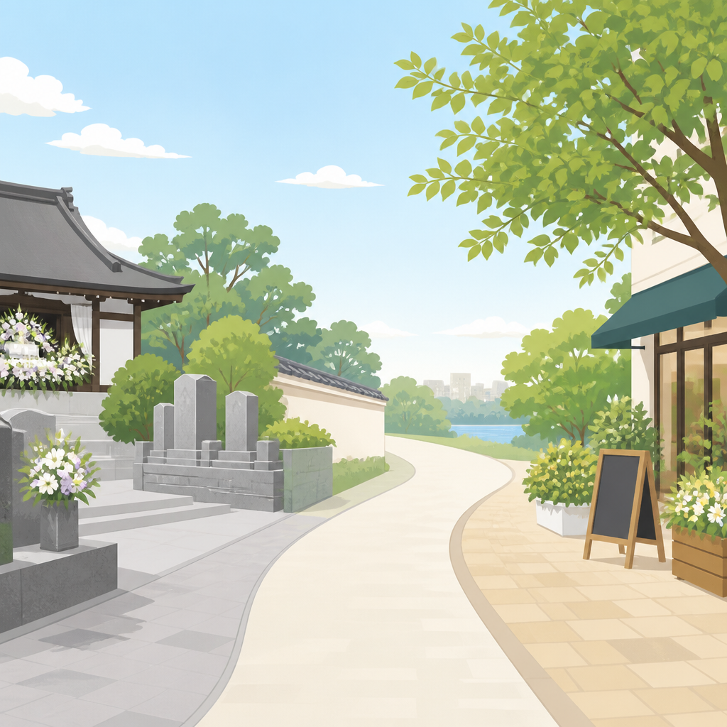 葬式帰りの寄り道が働く仕組みを知る