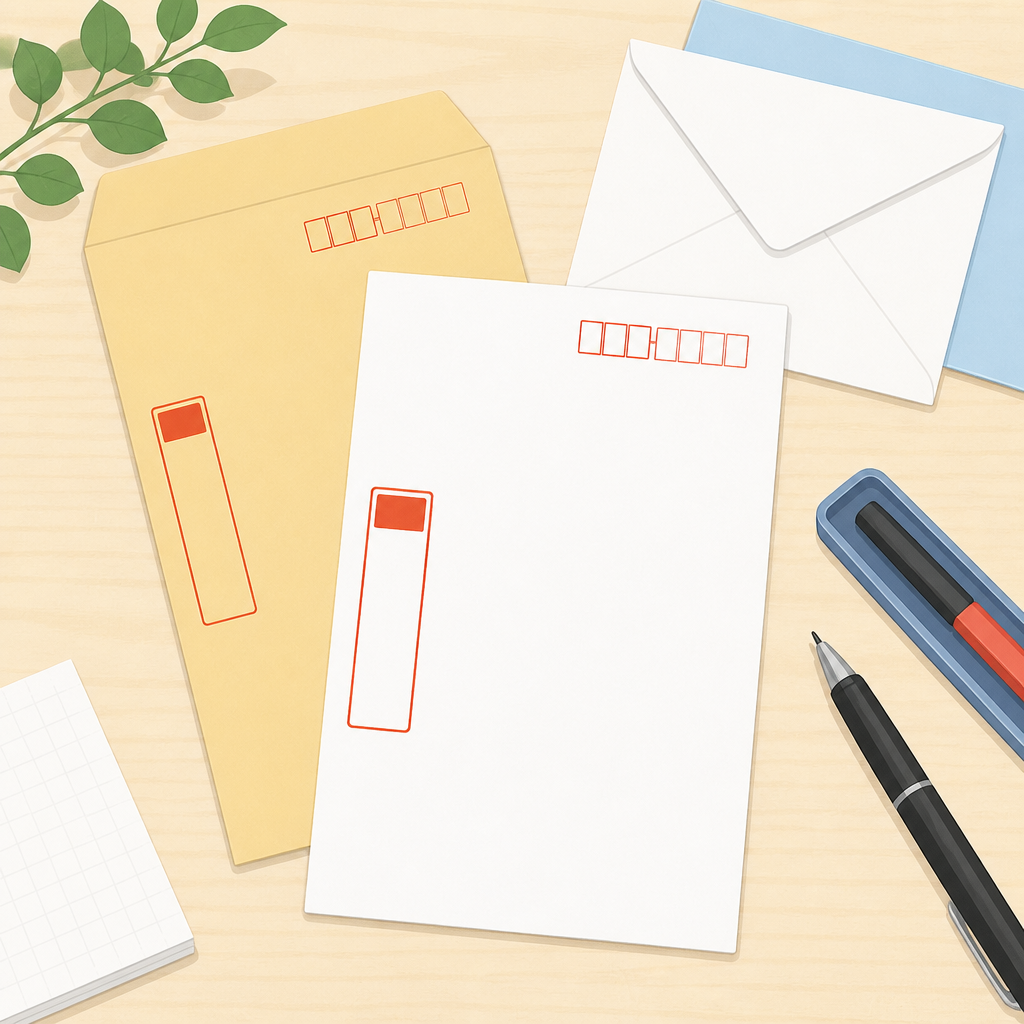 速達封筒に手書きする際の仕組み
