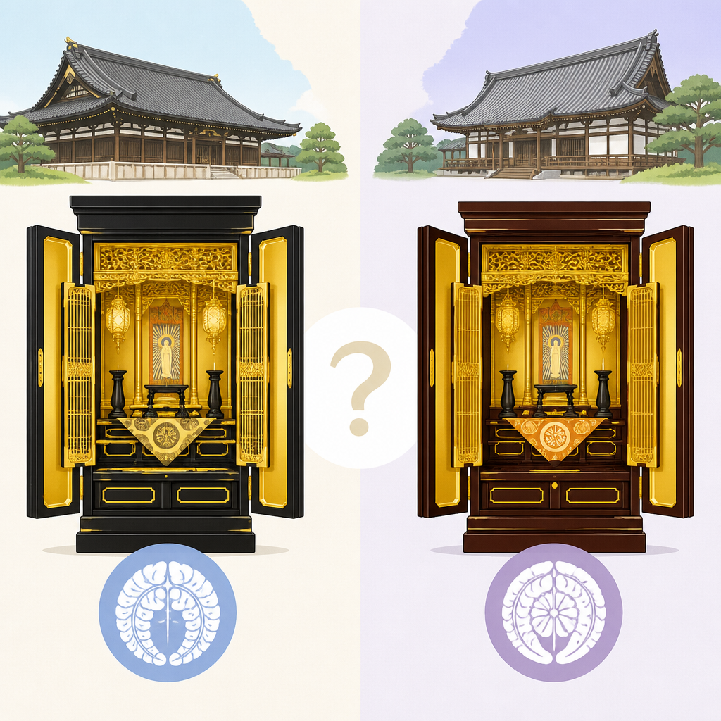 東本願寺と西本願寺の仕組み解説