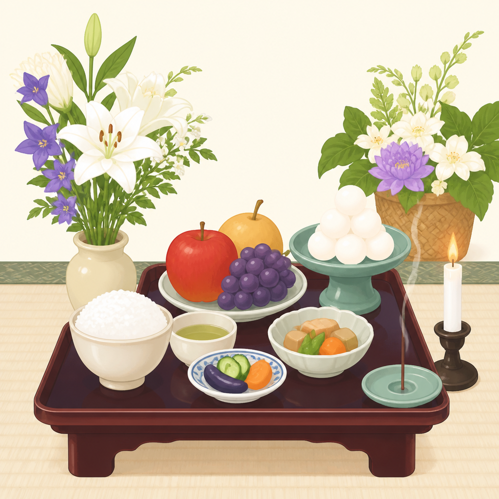 おぶくさんのお供えの仕組みと構成要素